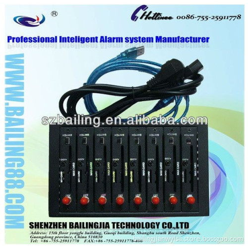 Wireless Bulk SMS MMS GSM GPRS 8 Port Modem Pool